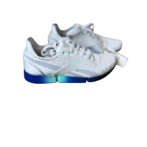 Reebok DailyFit DMX 2 Womens Size 5 Gray Blue Walking Running Shoes‎ Sneakers